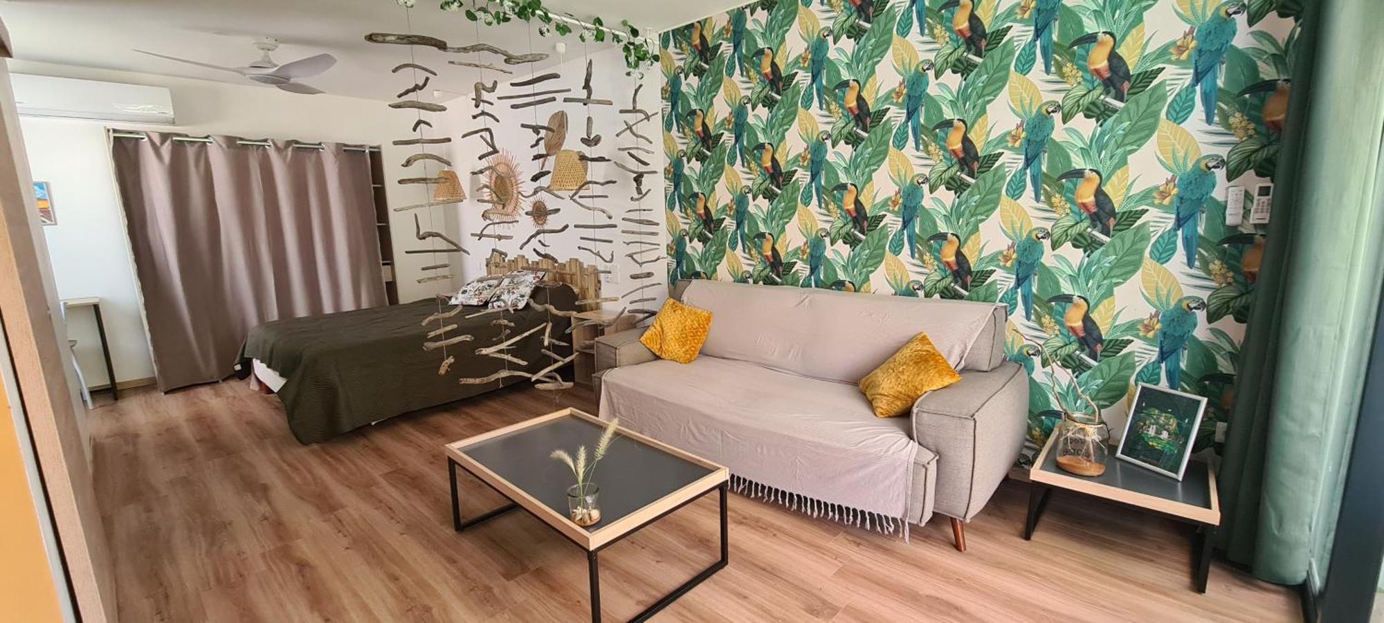 Coquet Appartement A 50 M Du Lagon Étang-Salé les Bains Kültér fotó